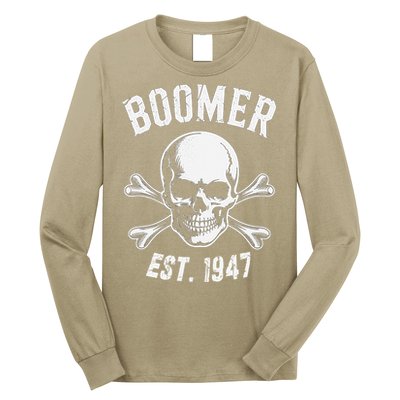 Boomer Est 1947 Baby Boomer Generation Long Sleeve Shirt
