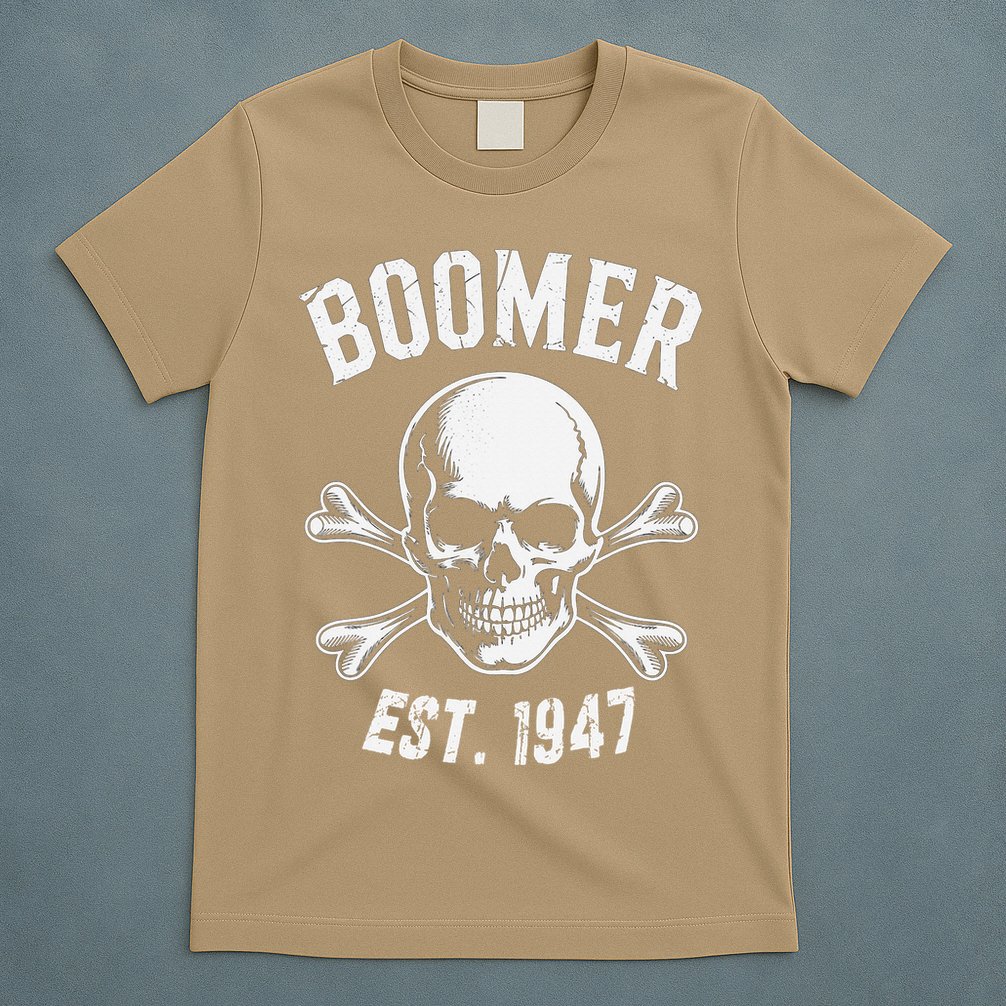 Boomer Est 1947 Baby Boomer Generation T-Shirt