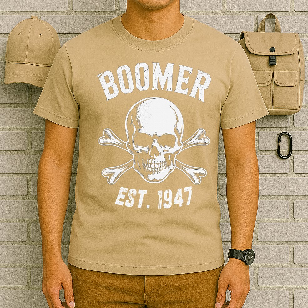Boomer Est 1947 Baby Boomer Generation T-Shirt