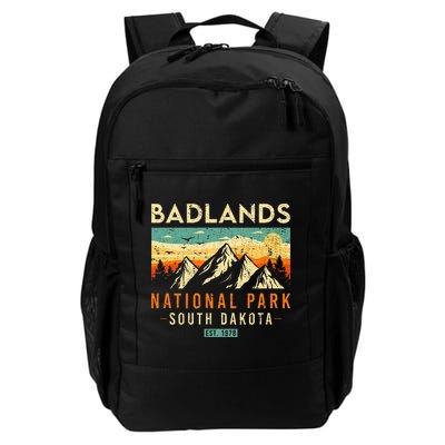 Badlands Est. 1978 Vintage Retro South Dakota National Park Backpack