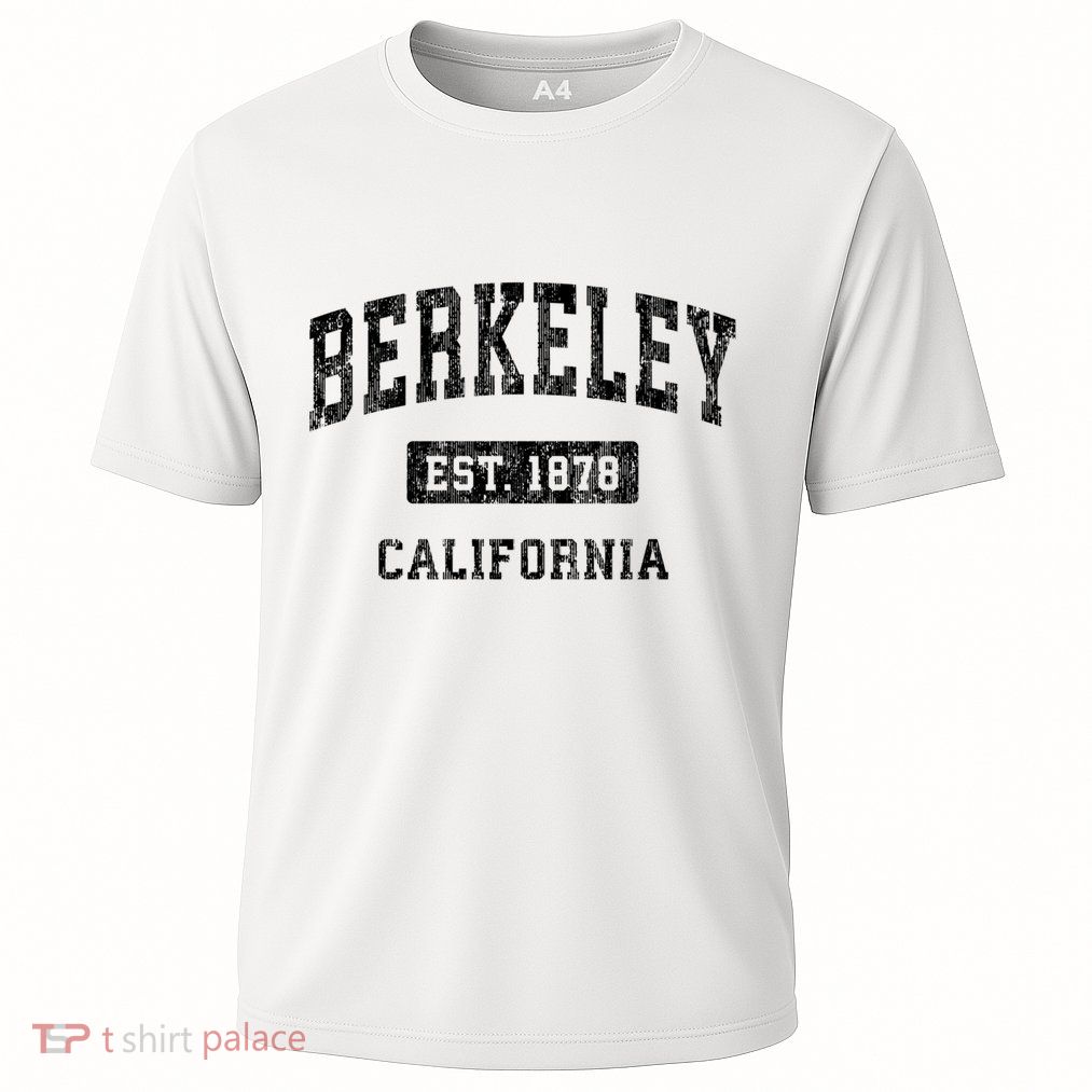Berkeley Est 1878 California Ca Vintage Established Sports Design Performance Shirt