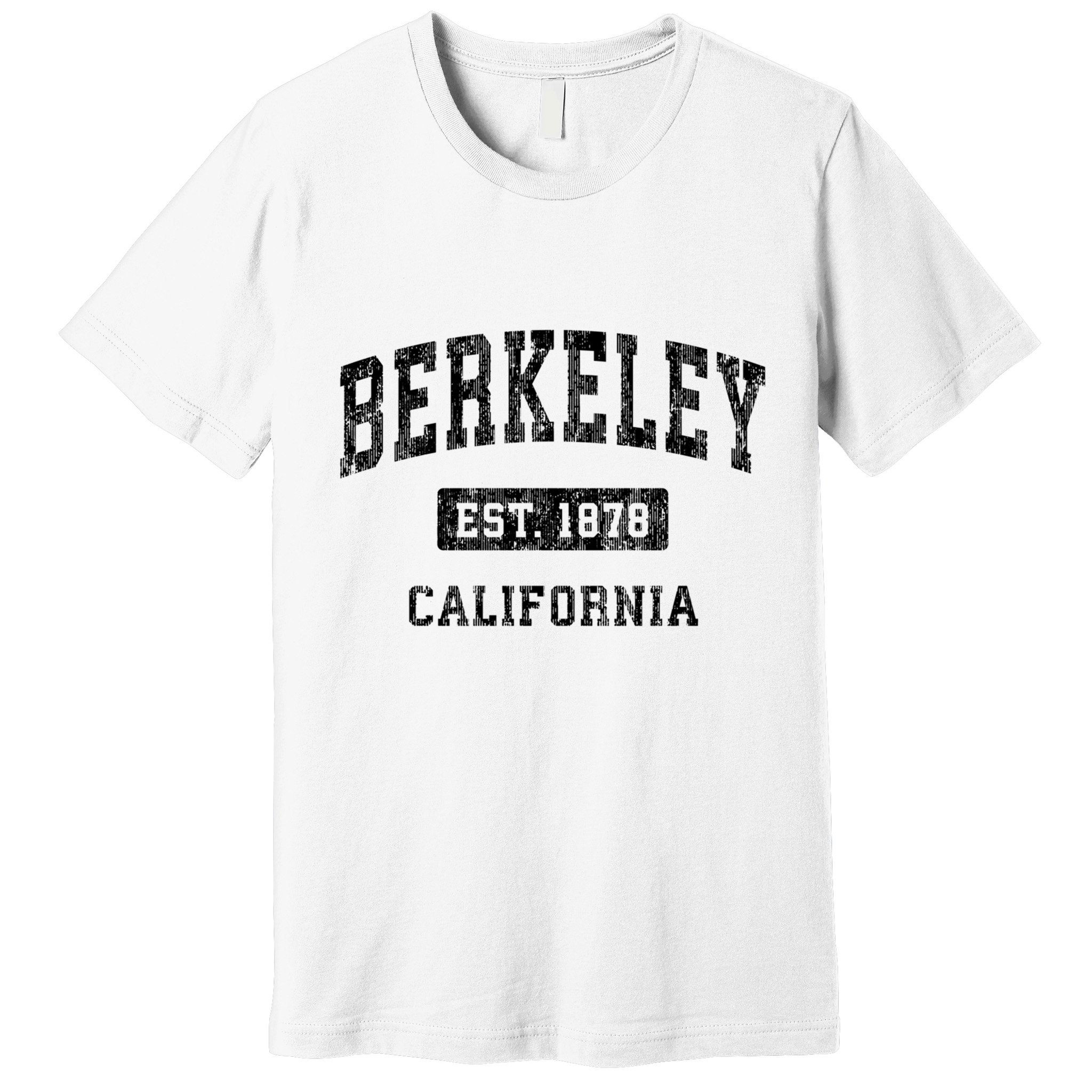 Berkeley Est 1878 California Ca Vintage Established Sports Design Premium T-Shirt