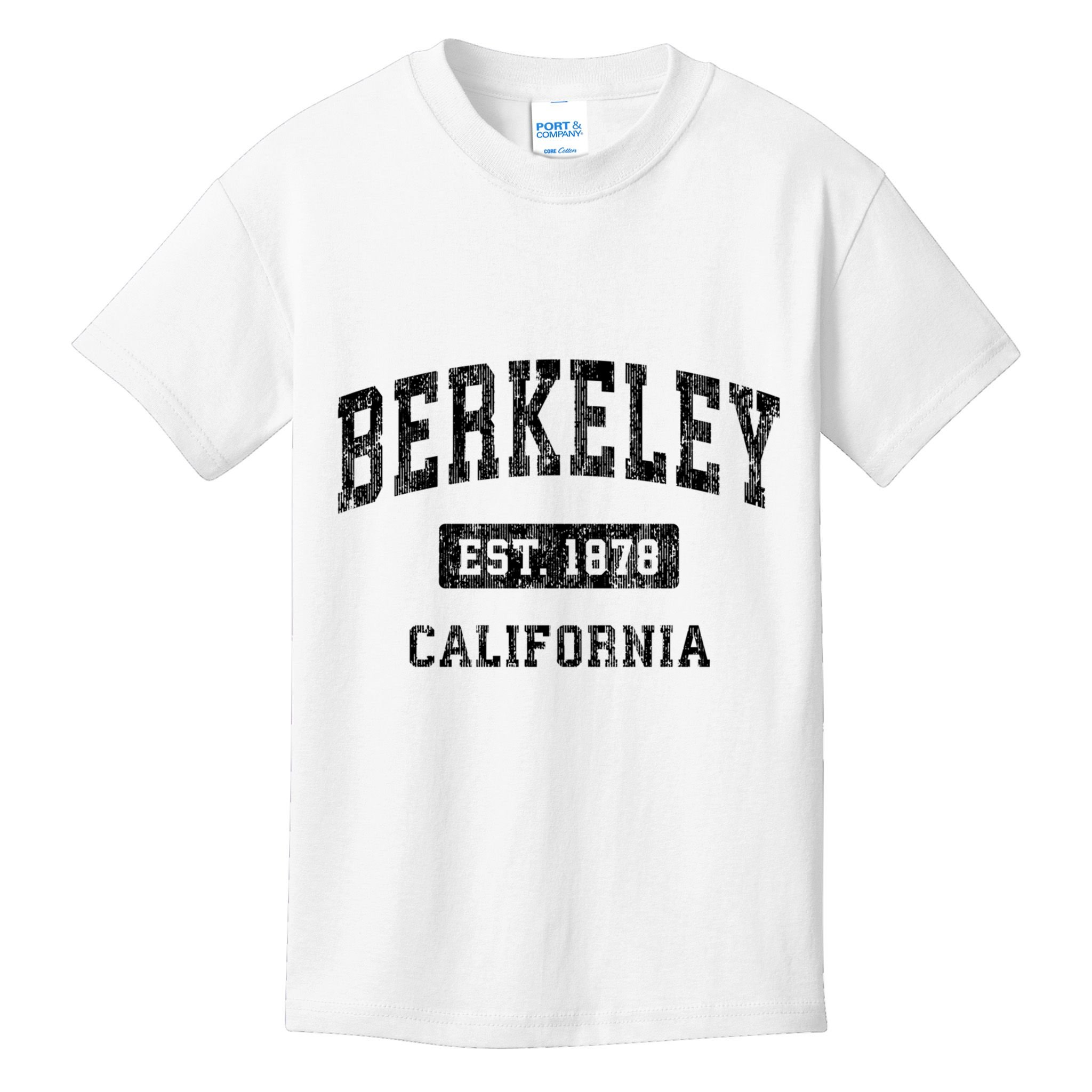 Berkeley Est 1878 California Ca Vintage Established Sports Design Kids T-Shirt
