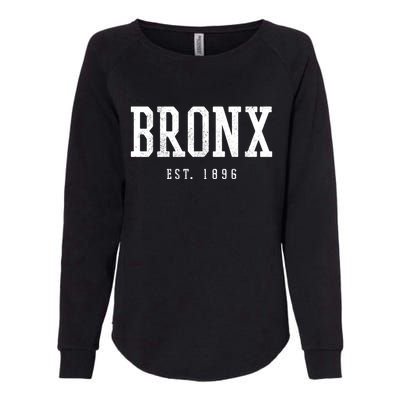 Bronx Est 1896 Nyc New York City Ny Gift Great Gift Womens California Wash Sweatshirt