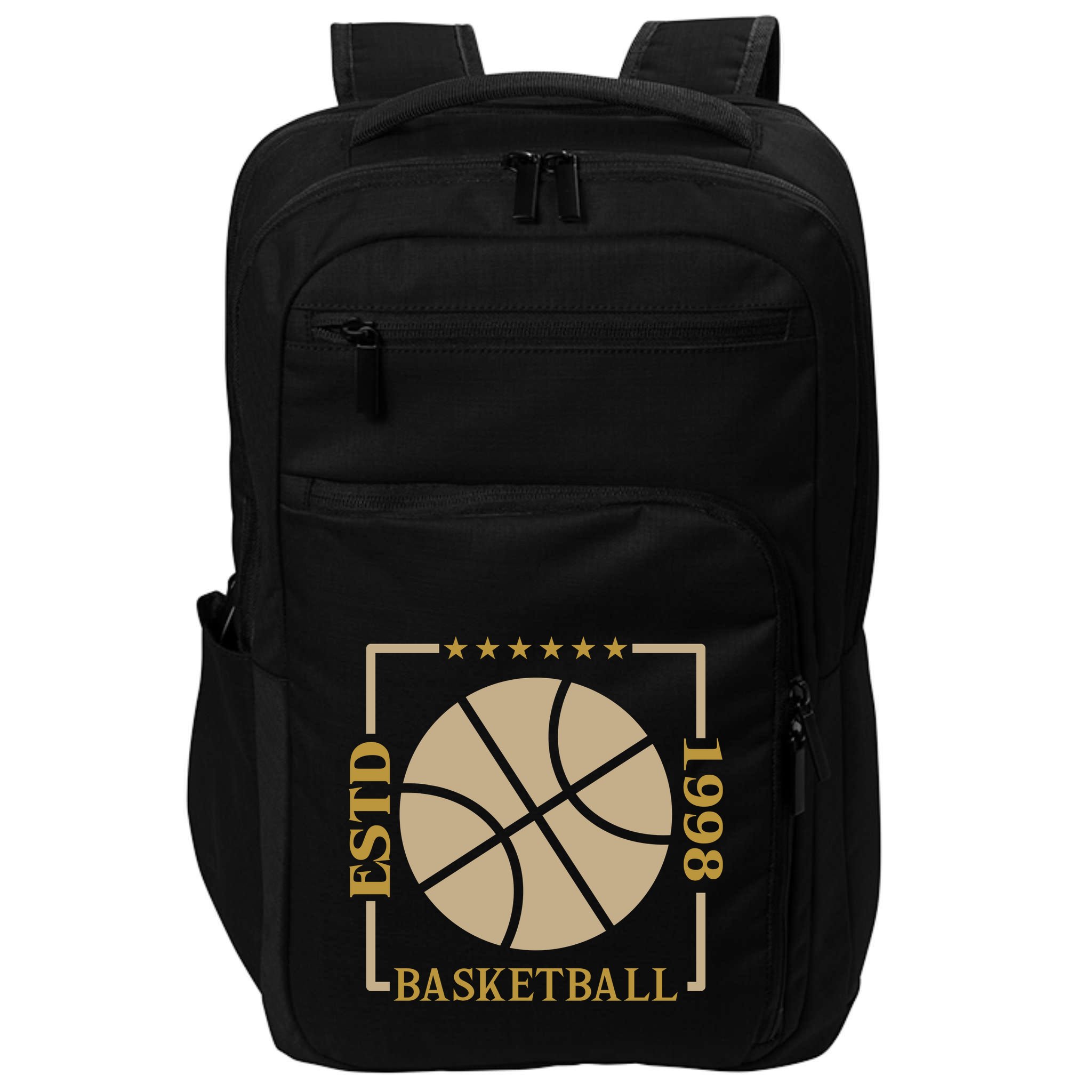 Basketball Estd 1998 Impact Tech Backpack