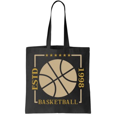 Basketball Estd 1998 Tote Bag