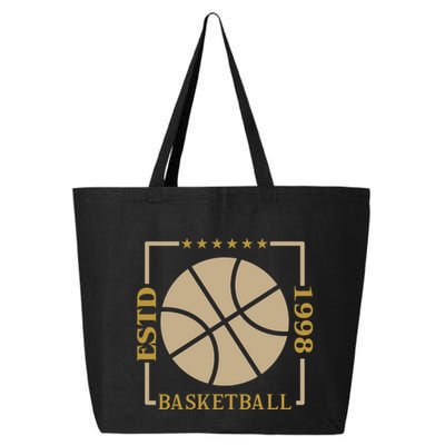 Basketball Estd 1998 25L Jumbo Tote