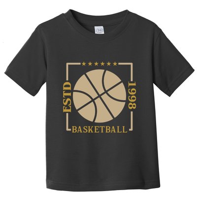 Basketball Estd 1998 Toddler T-Shirt