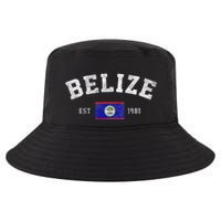 Belize Est. 1981 Belizean Flag Independence Day Cool Comfort Performance Bucket Hat