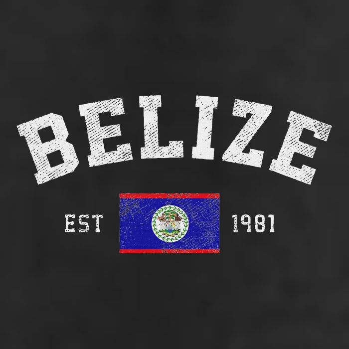 Belize Est. 1981 Belizean Flag Independence Day Cool Comfort Performance Bucket Hat