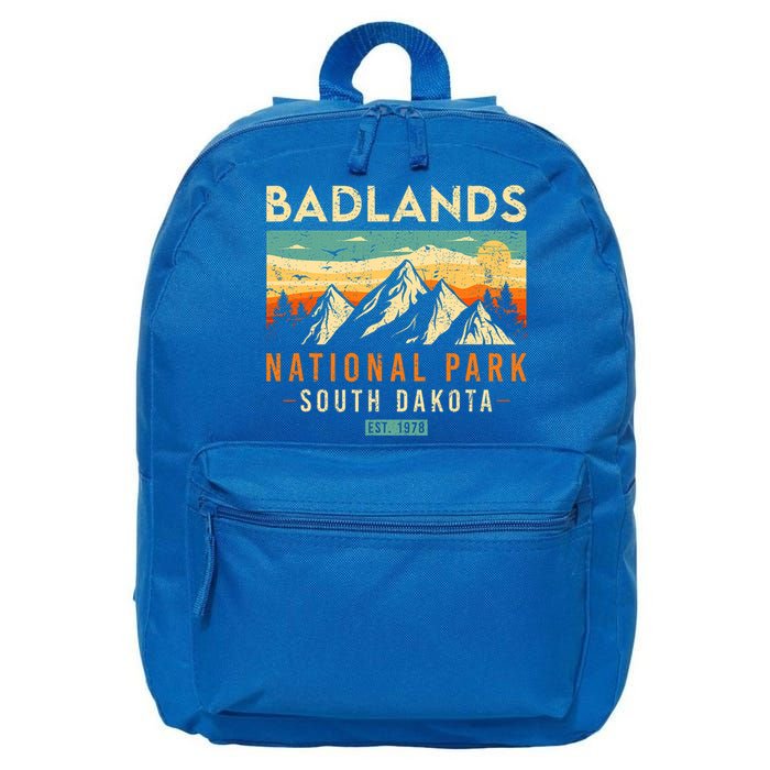 Badlands Est. 1978 O South Dakota National Park 16 in Basic Backpack