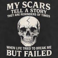 Boomer Est 1959 My Scars Tell A Story They Are Reminders Cool Comfort Performance Bucket Hat