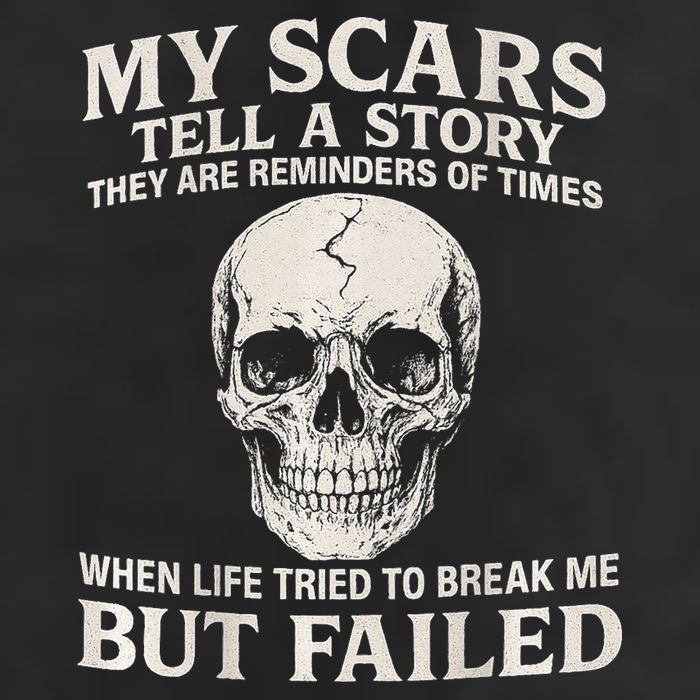 Boomer Est 1959 My Scars Tell A Story They Are Reminders Cool Comfort Performance Bucket Hat