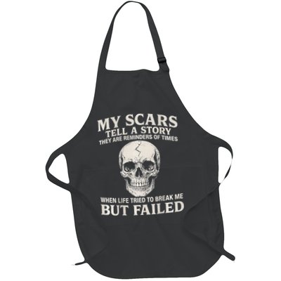 Boomer Est 1959 My Scars Tell A Story They Are Reminders Apron