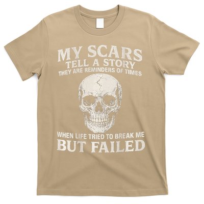Boomer Est 1959 My Scars Tell A Story They Are Reminders T-Shirt