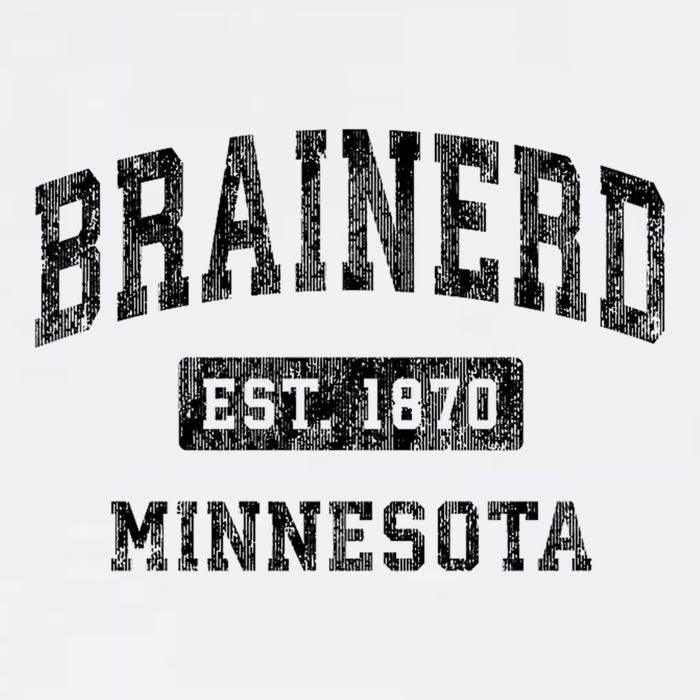 Brainerd Est 1870 Minnesota Mn Vintage Established Sports Design Toddler T-Shirt