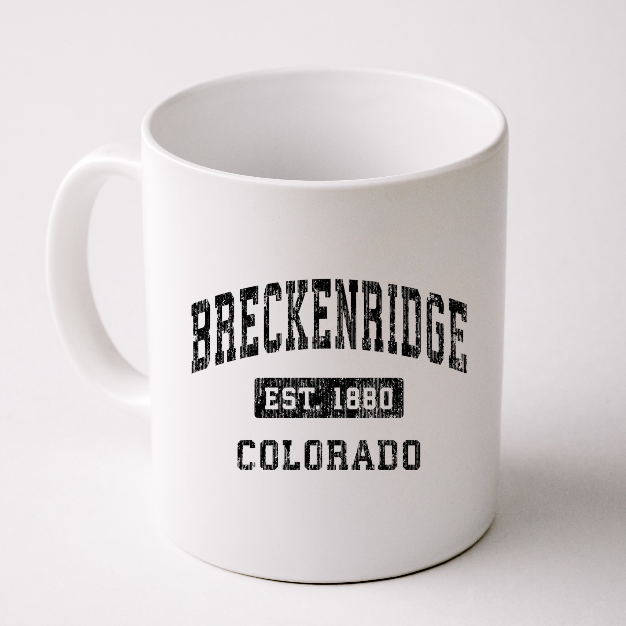 Breckenridge Est 1880 Colorado Co Vintage Established Sports Design Mug