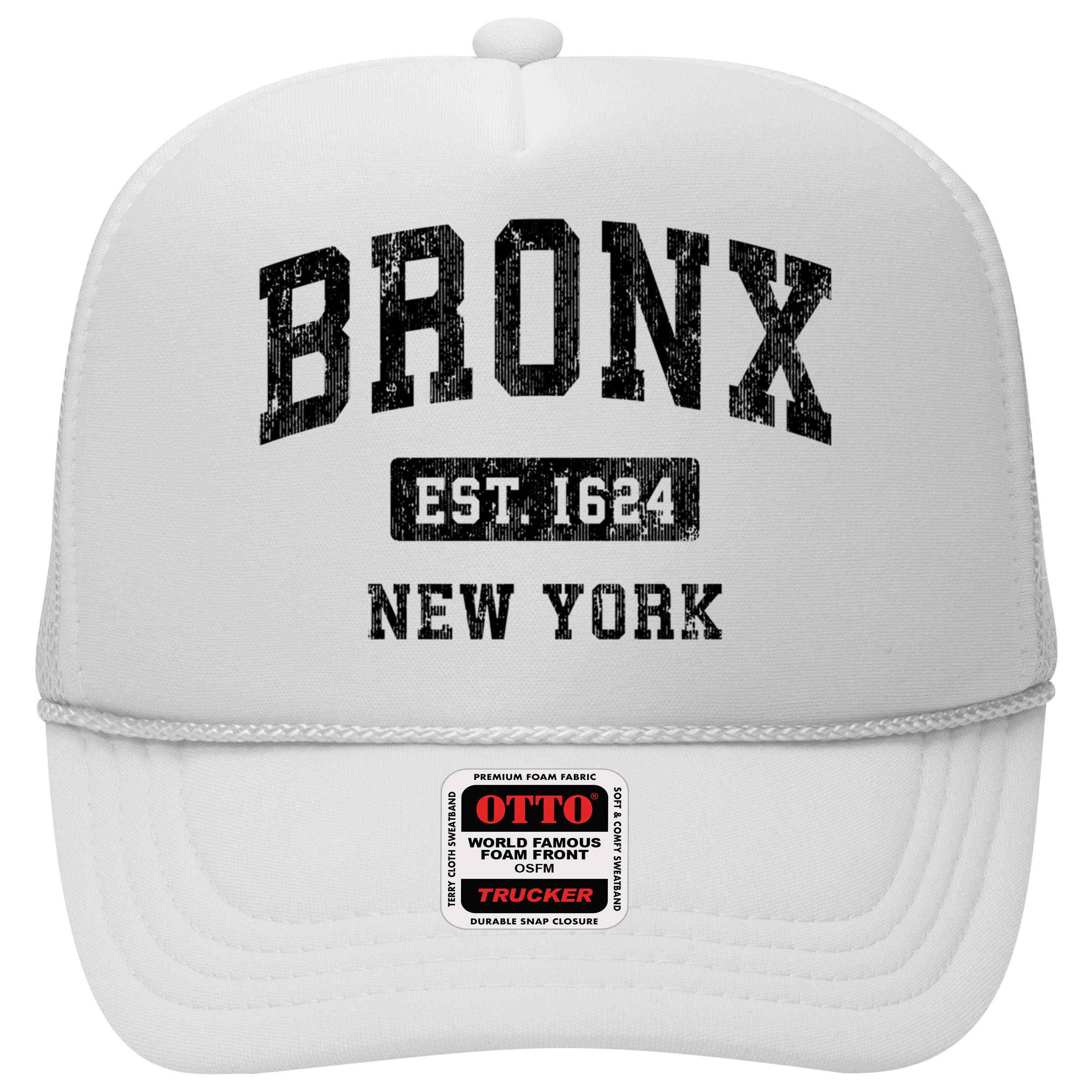 Bronx Est 1624 New York Ny Vintage Established Athletic Sports Design Hat