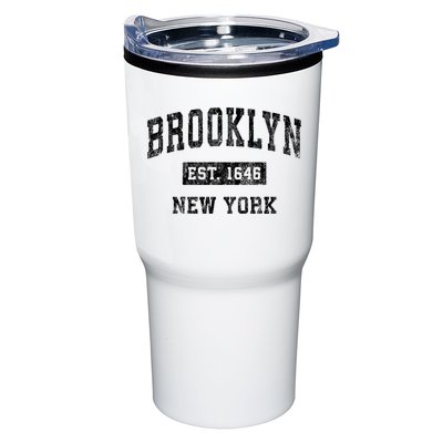 Brooklyn Est 1646 New York Ny Vintage Established Sports Design Tumbler