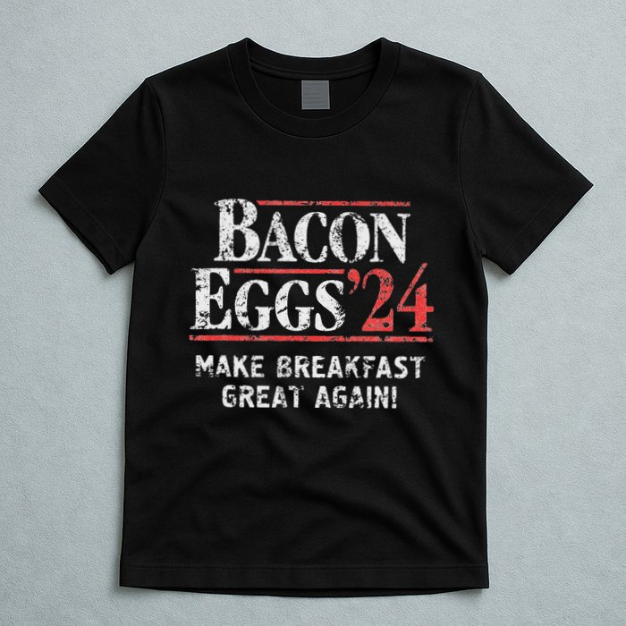 Bacon Eggs 2024 Make Breakfast Great Again! Funny T-Shirt