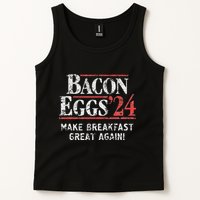 Bacon Eggs 2024 Make Breakfast Great Again! Funny Tank Top