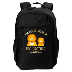 Brother Est 2024 Cute New Brother 2024 Lion Promoted To Big Daily Commute Backpack