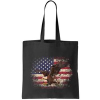 Bald Eagle 4th Of July Christmas Gift American Flag Bag