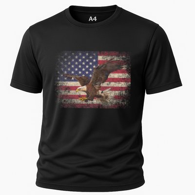Bald Eagle 4th Of July Christmas Gift American Flag Country Performance Shirt