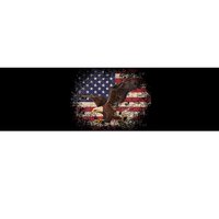 Bald Eagle 4th Of July Christmas Gift American Flag Country Bumper Sticker