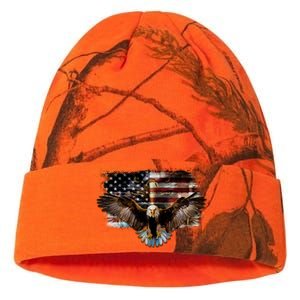 Bald Eagle 4th Of July American Usa Flag Eagle Patriotic Kati Licensed 12" Camo Beanie