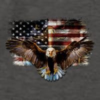 Bald Eagle 4th Of July American Usa Flag Eagle Patriotic Vector Backpack