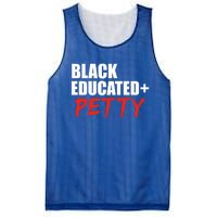 Black Educated And Petty Gift Black Is Beautiful Pride Mesh Reversible Basketball Jersey Tank