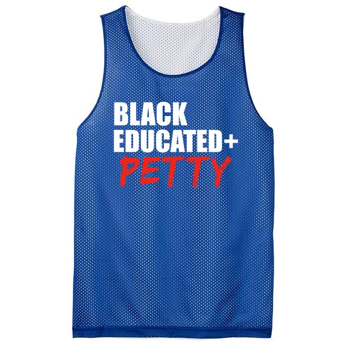 Black Educated And Petty Gift Black Is Beautiful Pride Mesh Reversible Basketball Jersey Tank