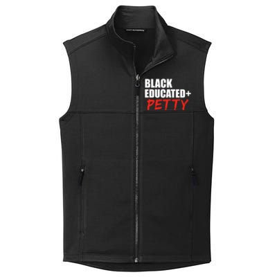 Black Educated And Petty Gift Black Is Beautiful Pride Collective Smooth Fleece Vest