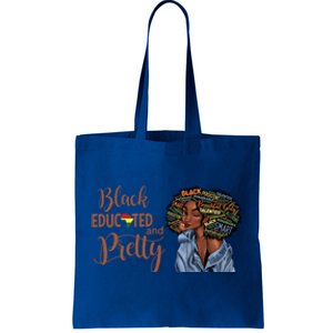 Black Educated And Pretty Gift Tote Bag