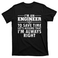 Best Engineer Art For Men Women Humor Engineering Lovers T-Shirt