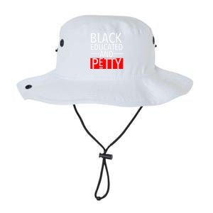 Black Educated And Petty Great Gift For Black Proud Melanin Pop Legacy Cool Fit Booney Bucket Hat