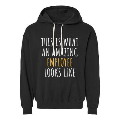 Best Employee Appreciation Thank You End Of Year Christmas Garment-Dyed Fleece Hoodie