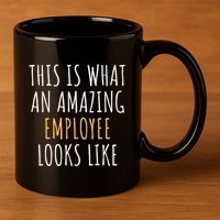 Best Employee Appreciation Thank You End Of Year Christmas 11oz C Handle Ceramic Mug