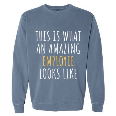 Best Employee Appreciation Thank You End Of Year Christmas Garment-Dyed Sweatshirt