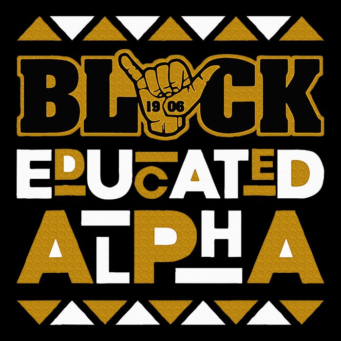 Black Educated Alpha Cooling Performance Crew T-Shirt