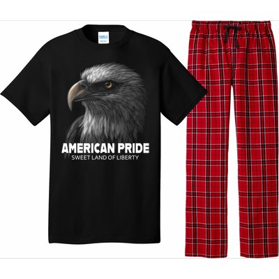 Bald Eagle American Pride Sweet Land Of Liberty Cool Gift Pajama Set