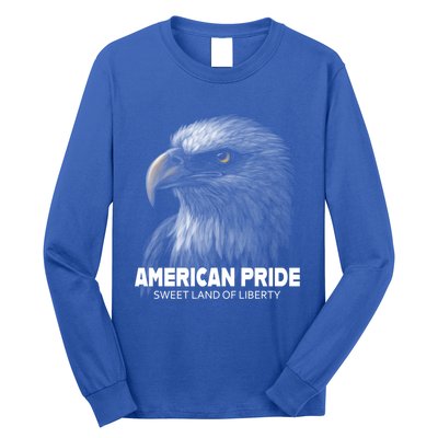 Bald Eagle American Pride Sweet Land Of Liberty Cool Gift Long Sleeve Shirt