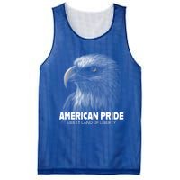 Bald Eagle American Pride Sweet Land Of Liberty Cool Gift Mesh Reversible Basketball Jersey Tank