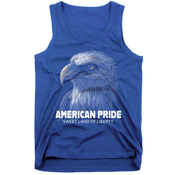 Bald Eagle American Pride Sweet Land Of Liberty Cool Gift Tank Top