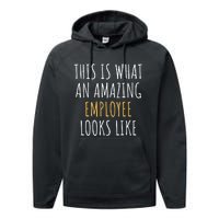 Best Employee Appreciation Thank You End Of Year Christmas Performance Fleece Hoodie