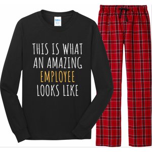 Best Employee Appreciation Thank You End Of Year Christmas Long Sleeve Pajama Set