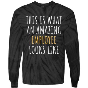 Best Employee Appreciation Thank You End Of Year Christmas Tie-Dye Long Sleeve Shirt