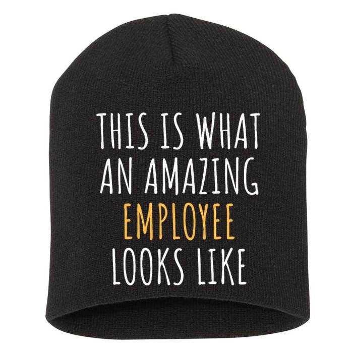 Best Employee Appreciation Thank You End Of Year Christmas Short Acrylic Beanie