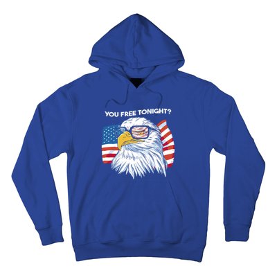 Bald Eagle American Flag You Free Tonight Gift Hoodie